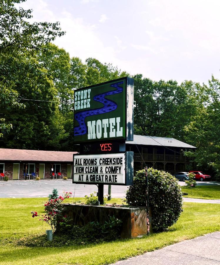 Stony Creek Motel Maggie Valley Exterior foto